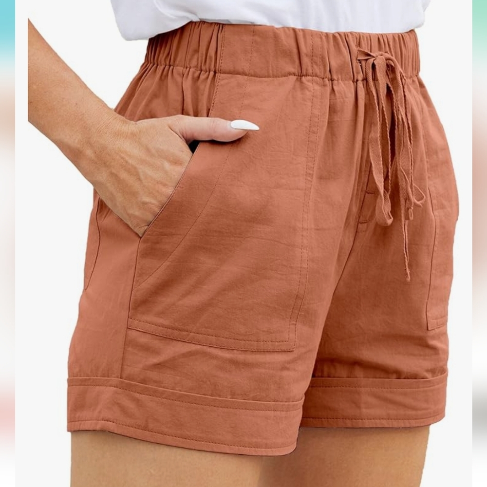 Juxing House coral draw string shorts - Picture 7 of 9